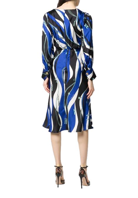 Abito midi fantasia ELISABETTA FRANCHI | Abiti | AB03302E2605